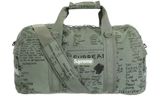 Load image into Gallery viewer, Supreme Field Bags    Olive Gonz
