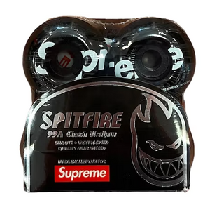 Wheels Supreme x Spitfire Shop Logo Wheels