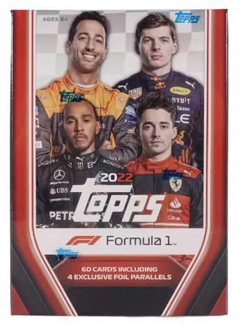 2022 Topps F1 Formula 1 Racing 10-Pack Blaster Box