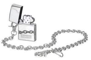 Supreme Chain Zippo Silver