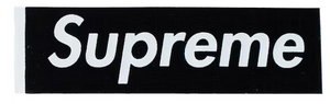 SUPREME BOX LOGO STICKERS