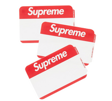 Load image into Gallery viewer, Supreme Name Tags
