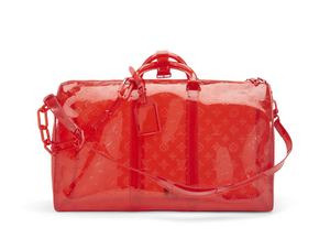 Louis Vuitton Keepall Duffle 50 "Red Transparent"