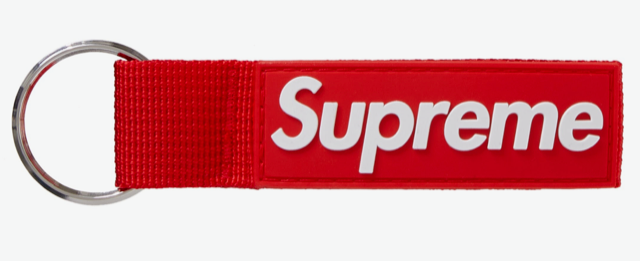 Supreme Webbing Keychain (ss23)