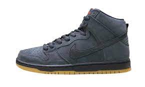 Nike SB Dunk High Pro Orange Label Smoke Grey