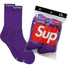 Supreme x Hanes Socks