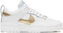 Load image into Gallery viewer, Nike Dunk Low Disrupt White Metallic Gold (W)
