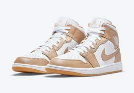 Jordan 1 Mid Tan Gum