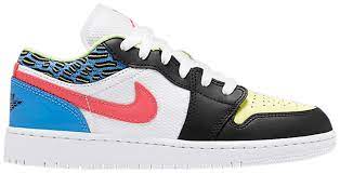 Air Jordan 1 Low GS 'Funky Patterns'