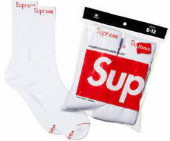 Supreme x Hanes Socks