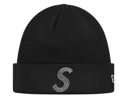 Supreme New Era Swarovski S Logo Beanie