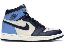 Jordan 1 Retro High Obsidian UNC