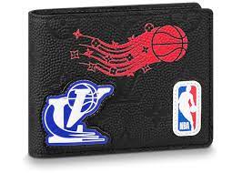 Louis Vuitton x NBA Hero Jacket Leather Multiple Wallet Monogram Black