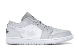 Jordan 1 Low White Camo