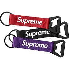 Supreme Bottle Opener Webbing Keychain