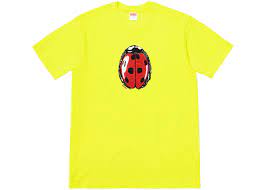 Supreme Ladybug Tee Bright Yellow