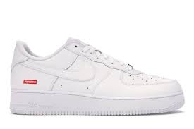 Nike x SUPREME Air Force 1 '07 WHITE