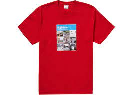 Supreme Verify Tee Red
