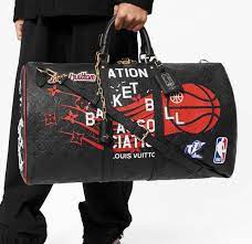 Louis Vuitton x NBA Hero Jacket Leather Keepall 55 Monogram