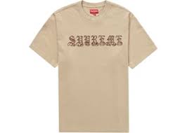 Supreme Old English Rhinestone S/S Top