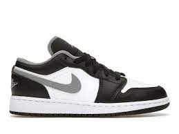 Jordan 1 Low Black White Grey