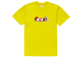 Supreme Cat in the Hat Tee Yellow