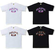 Load image into Gallery viewer, Bape Check College Tee
