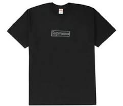Supreme KAWS Chalk Logo Tee