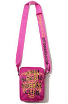 Anti Social Social Club Fracture Side Bag (Pink)