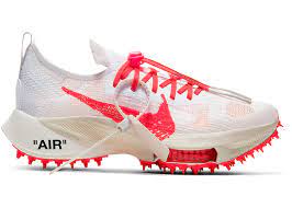 Nike Air Zoom Tempo NEXT% Off White White Solar Red