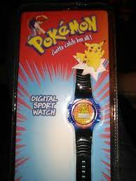 1999 Vintage pokemon digital sport watch