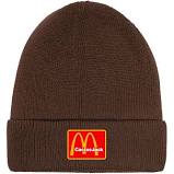 Travis Scott x McDonald's Cj Arches Beanie Brown