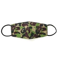 Bape Mask Green Camo (classic)