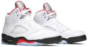 Jordan 5 Retro Fire Red Silver Tongue (2020)