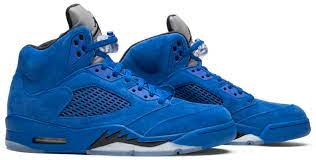 Jordan 5 Retro Blue Suede