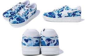 A Bathing Ape Bapesta Camo 20th Anniversary