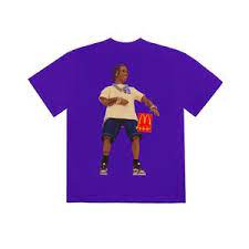 Travis Scott x McDonald's Action Figure Series II T-Shirt Purple