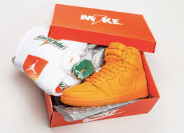 Jordan 1 Retro High Gatorade Orange Peel
