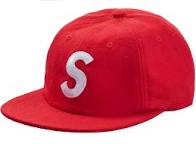 Supreme "S Logo" Red/Wht Cap