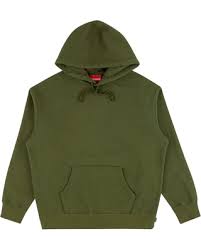 Supreme Olive Hoodie