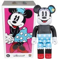 Bearbrick x Disney Minnie Mouse 100% & 400% Set