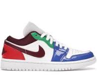 Jordan 1 Low Multi-Color (W)