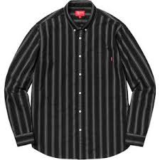 Supreme Oxford Button Up (BLACK)