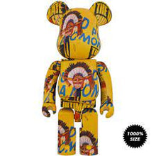 Load image into Gallery viewer, bearbrick  Andy Warhol x Jean-Michel Basquiat #3
